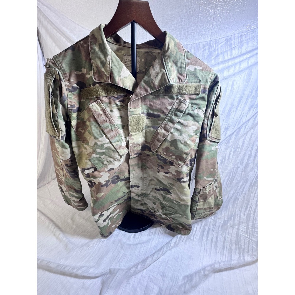 US Military OCP Multicam Camouflage Army Combat Uniform ACU Jacket‎ Coat 30S